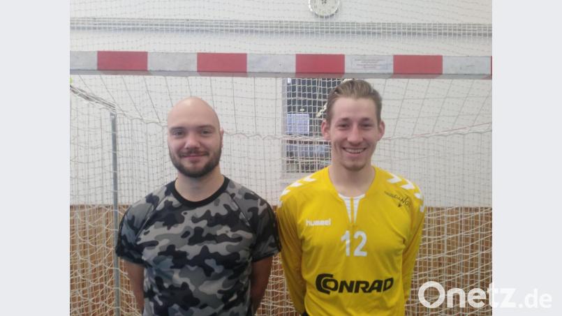 Die HG Amberg freut sich über zwei Verstärkungen: Rückraumspieler Marius Wurm (links) und Torhüter Jakob Kiener. Bild: zyz