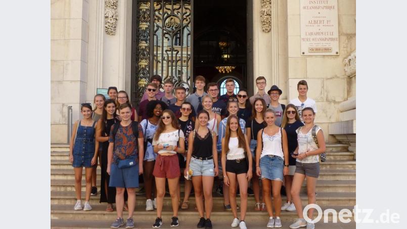 Nizza, Monaco und Grasse waren Stationen der Abiturfahrt der Q12 an die Côte d’Azur. Bild: exb/Stiftland-Gymnasium Tirschenreuth