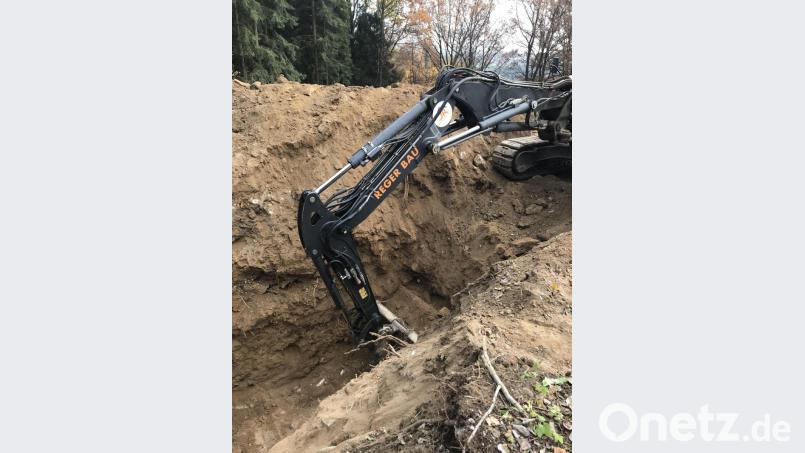 Da wird gegraben was das Zeug hält. Bild: dob