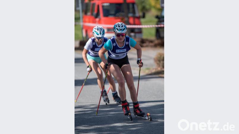 Beim weiblichen Nachwuchs gibt der SCMK Hirschau derzeit den Ton an. Mit Lisa Gebhardt und Ella Paul haben die Hirschauer zwei Sportler, die auch auf überregionaler Ebene vorne mitlaufen können. Bild: chl