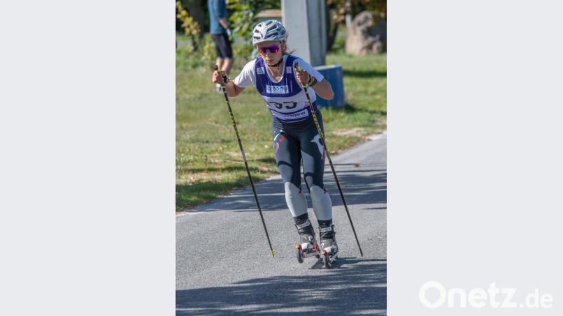 Die Hersbruckerin Hannah Stocker gewinnt bei den Damen Bild: chl