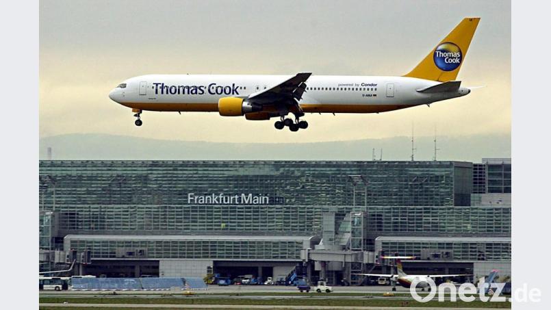 Harte Landung: Der Reisekonzern ist endgültig pleite. Bild: Arne Dedert dpa/lhe