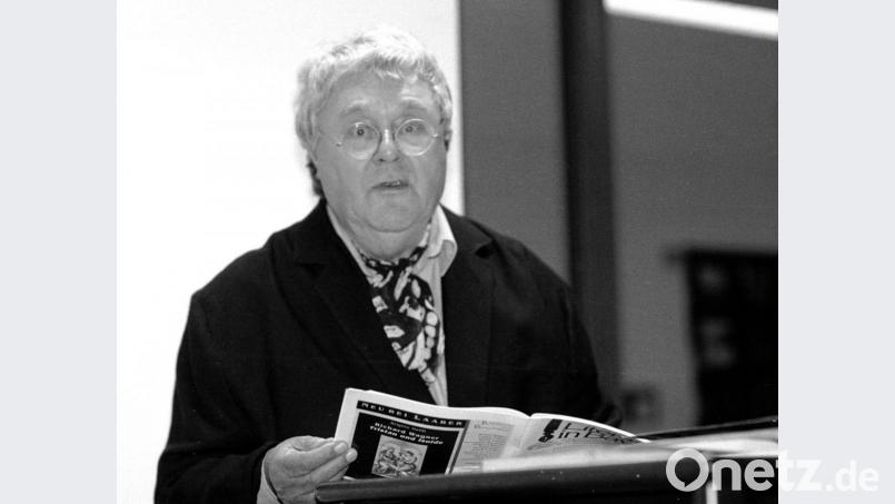 Eugen Oker, geboren als Fritz Gebhardt in Schwandorf, hat seiner Heimatstadt in seinen Romanen und Geschichten ein Denkmal gesetzt. Das Bild entstand Ende der 1990er-Jahre. Am 24. Juni 2019 wäre Fritz Gebhardt 100 Jahre alt geworden. Am 14. März 2006 ist er gestorben. Archivbild: Gerhard Götz