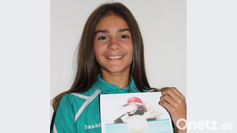 Die 12-jährige Saskia Sacher stellte beim bayerischen Top-14-Turnier ihre Konkurrenzfähigkeit unter Beweis. Bild: gsr