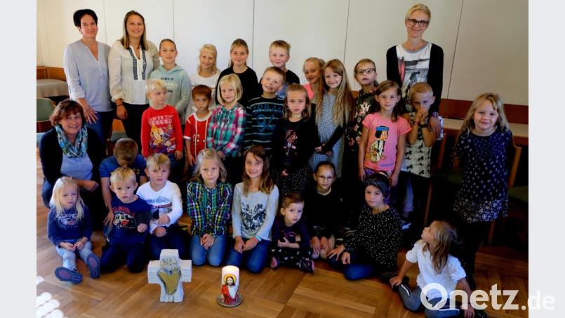 Die erste Kinderkirche nach den großen Ferien ist bestens besucht. Bild: le
