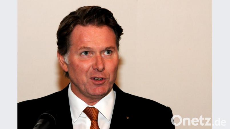 Jürgen Helmes, Hauptgeschäftsführer der IHK Regensburg, hielt das Hauptreferat beim Wirtschaftsempfang im Rathaus. Bild: Stephan Huber