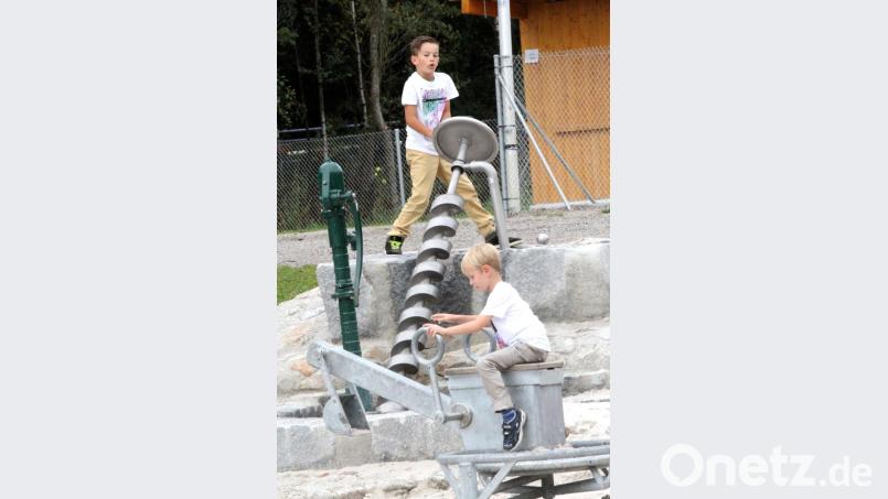 Aus den einstigen Klärteichen ist ein "Spielparadies" für Kinder geworden. Bild: Hirsch