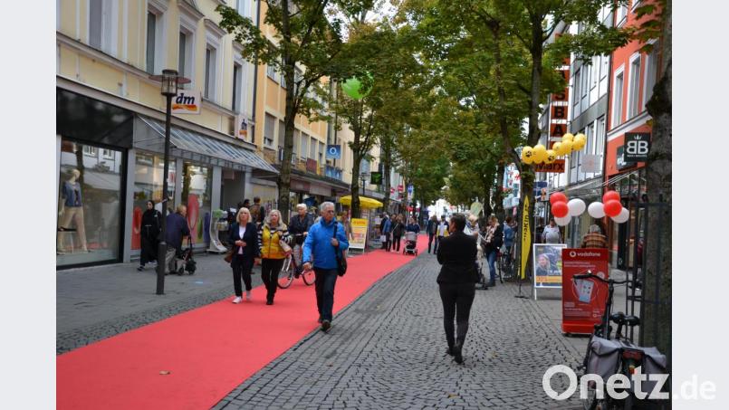 Auch die Max-Reger-Straße ist mit acht Geschäften dabei. Das freut Tobias Sonna von &quot;Wir sind Weiden&quot; besonders. Bild: shl