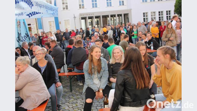 Das Waldsassener Bürgerfest ist der Treffpunkt für Jung und Alt. Bild: kro