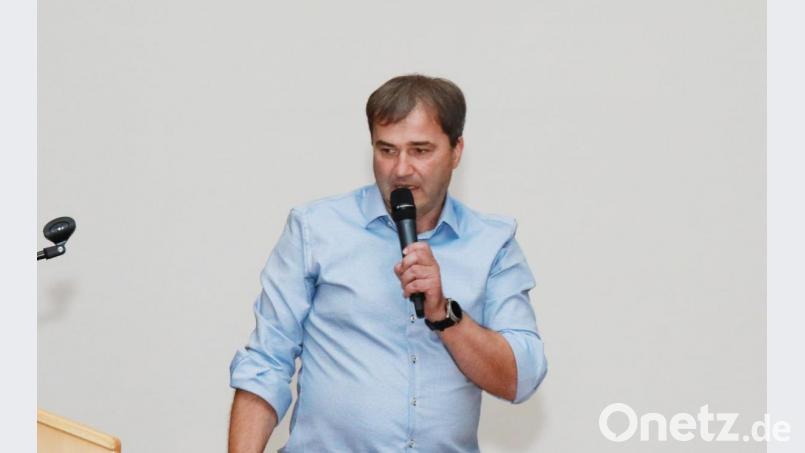 Dr. Reinhard Wunderlich Bild: JOCHEN NEUMANN 
ERBENDORF