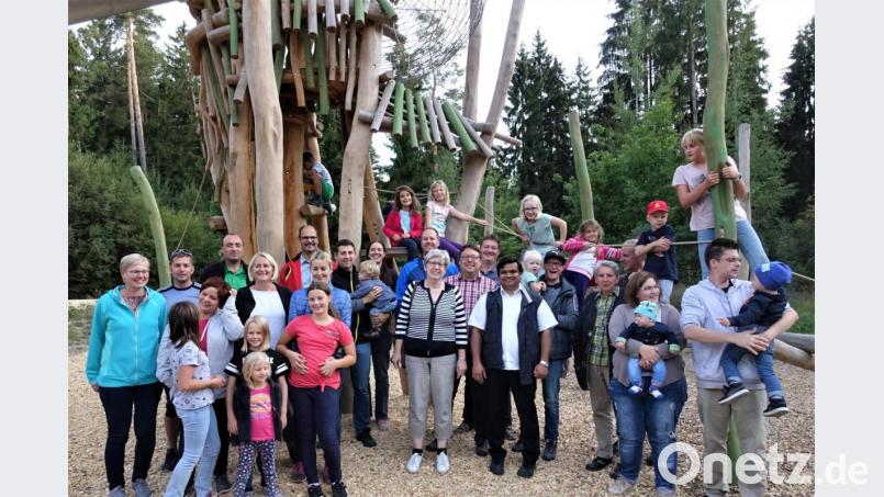 Ausgezeichnet kam die Familienwanderung der Pfarrei Fuchsmühl an. Bild: Michaela Staufer/exb