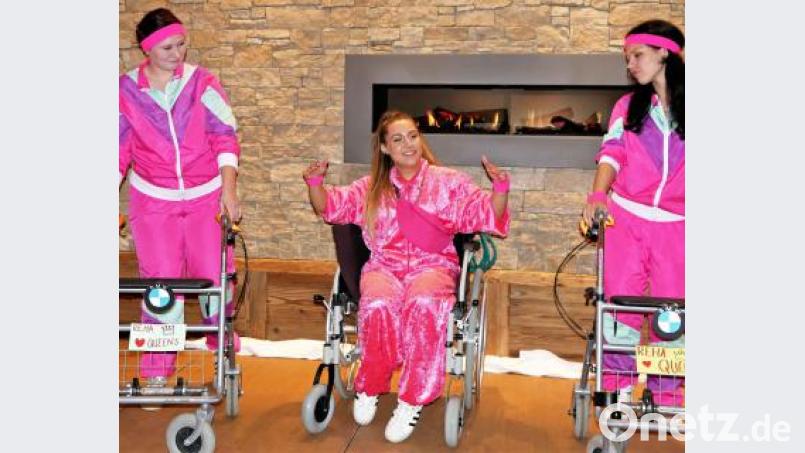 Bei so einer Reha kann es ganz schön bunt zugehen. Bild: wbe