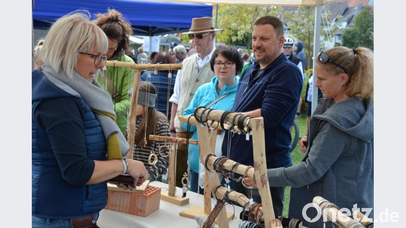 Die Kunsthandwerker fanden eine perfekte Plattform sich zu präsentieren. Bild: jr