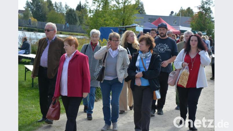 Geschätzt über zehntausend Besucher kamen am Sonntag in den Fischhofpark. Bild: jr