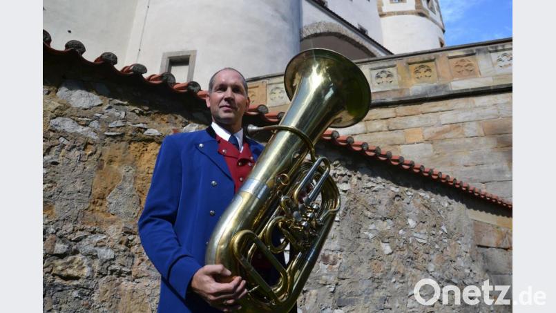 Spielt Tuba und leitet den Musikverein Vilseck: Christian Winklmann. Bild: upl