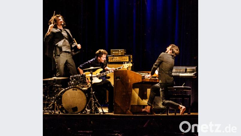Klöckner, Huber, Enzensberger versprechen krasse Sounds und knackige Grooves an legendären Instrumenten. Bild: Florian Huber