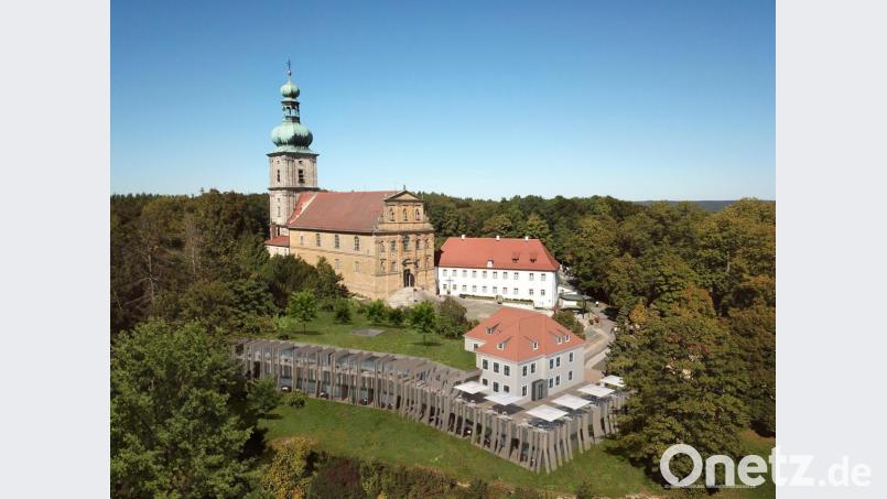 So könnte die Bergwirtschaft nach der Sanierung und der Erweiterung aussehen. Bild: Stadt Amberg