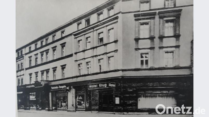 „Krugs Hotel“ um 1940. Im Jahr 1919 kaufte Alfred Langer das Haus in Oppeln/Schlesien. Repro: Kempf