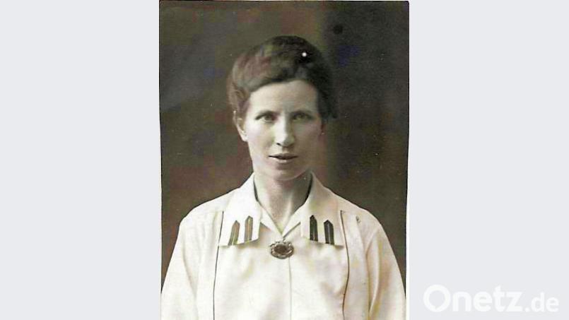 Valentine Langer, Ehefrau von Alfred Langer, um 1915. Bild: Kempf