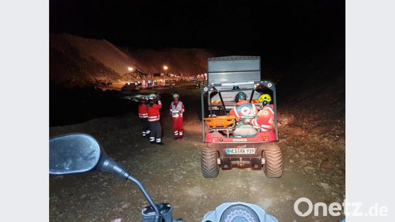 Die bayerischen Rotkreuzler arbeiten eng mit den Kameraden von Österreichischen Roten Kreuz bei deren Bundesübung zusammen. Bild: exb/Bayerisches Rotes Kreuz Kreisverband Tirschenreuth