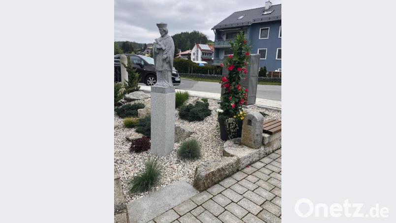 Die Kaimlinger besitzen den ersten Nepomukheiligen an einer Brücke in der Großgemeinde. Bild: dob