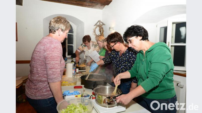Kochabend beim Frauenbund. Bild: bey