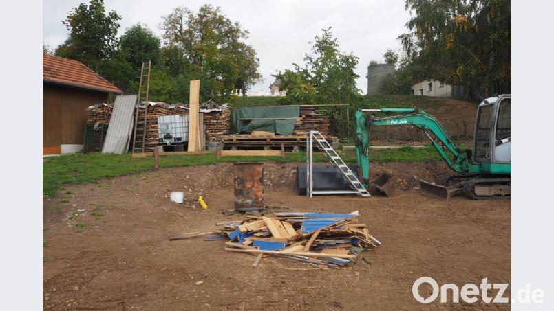 Wie in vielen anderen Dörfern stand an dieser Stelle in Damelsdorf ein Waaghäuserl. Der Abriss, den erst vor wenigen Tagen der Marktrat gebilligt hat, ist auch ein Symbol für die Veränderungen in der Landwirtschaft. Bild: bl