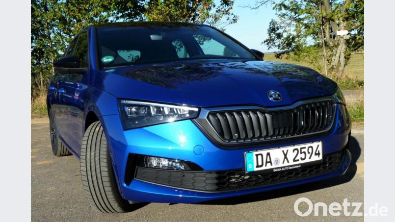 Macht mächtig was her, der Skoda Scala. Nichts erinnert mehr an den etwas glücklosen Vorgänger Rapid Spaceback. Bild: bz