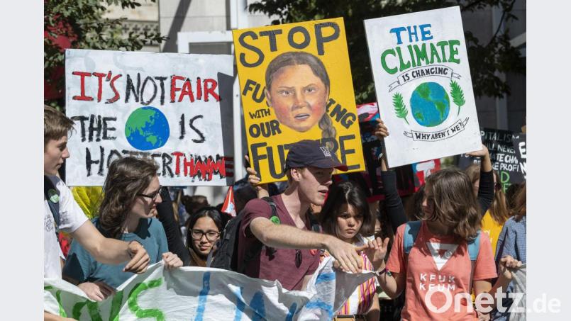 Der Regensburger Scientist-For-Future-Professor Michael Sterner hat den Song "Save the World" komponiert - damit sollen Spendengelder für den deutschen Ableger der Klimabewegung gesammelt werden. Bild: Martial/KEYSTONE/dpa