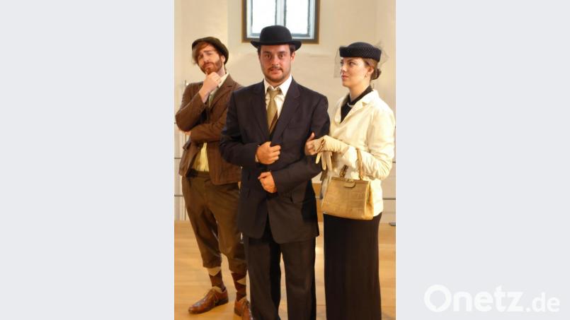 Das junge Ensemble des Nabburgtheaters feiert am 13. Oktober mit „The King’s Speech“ Premiere. Bild: exb