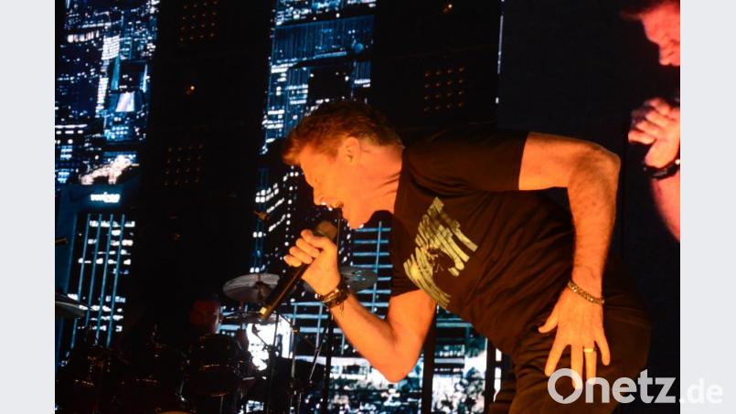 David Hasselhoff bei seinem Auftritt in München. Bild: Kunz