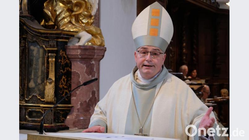 Abt Hermann Josef Kugler appelliert an die Gläubigen: &quot;Es ist höchste Zeit, an Gott zu denken.&quot; Bild: do