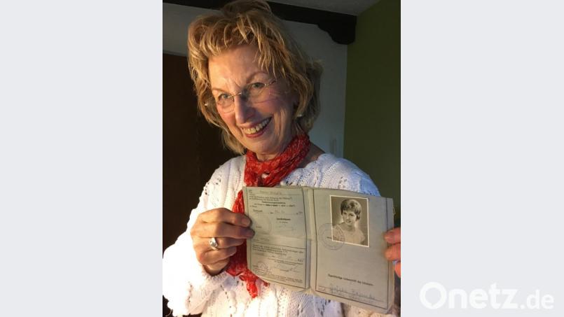 1960 wurde der Ausweis in Tirschenreuth für Christa Franke ausgestellt. Bild: exb