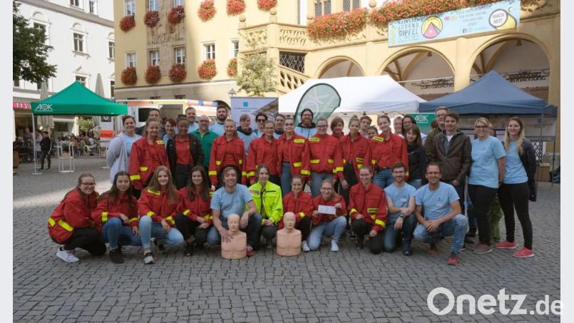 Alle Beteiligten, die die „Woche der Wiederbelebung“ zu einem Erfolg gemacht haben Bild: Klinikum/Dietl