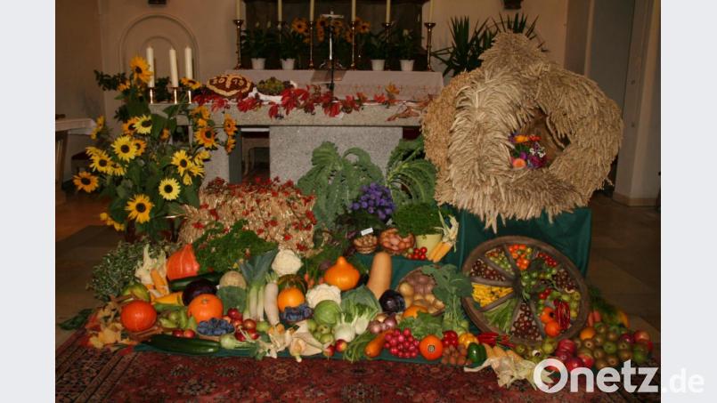 Erntedank in Poppenreuth. Bild: fpoz