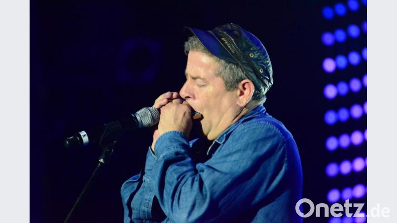 Michael Hirte, der Mann mit der Mundharmonika. Bild: Kunz