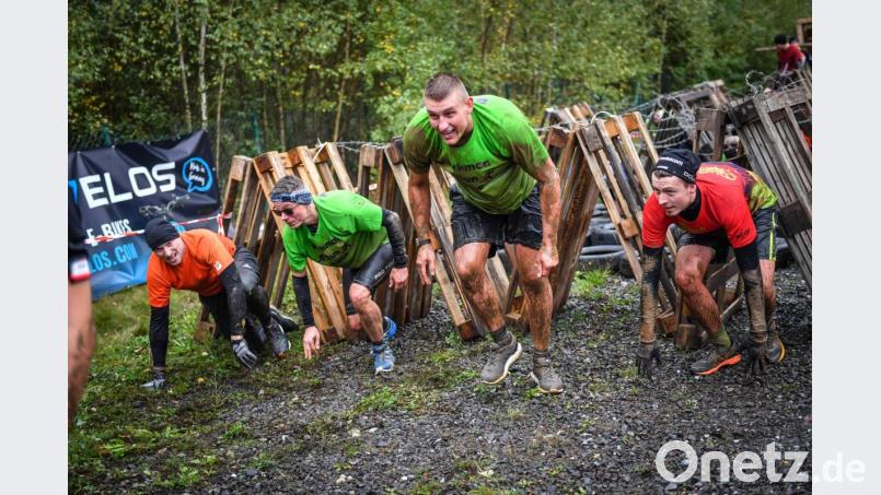 Voller Einsatz beim "Rockman Run". Bild: Florian Miedl/fph