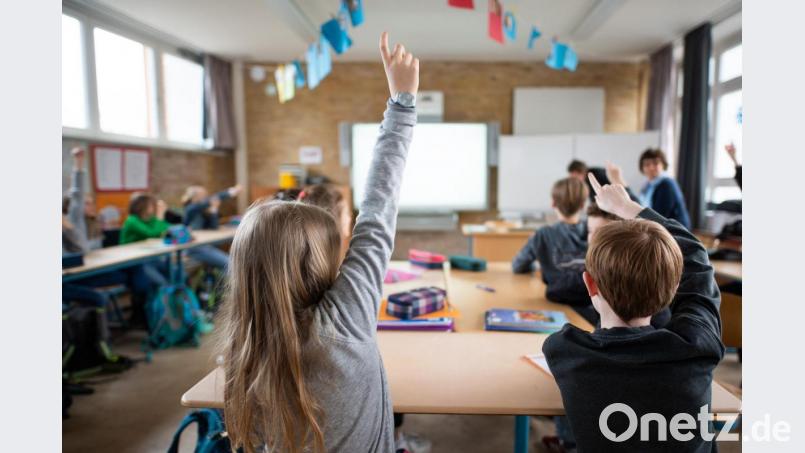 Schüler melden sich im Unterricht. Foto: Daniel Reinhardt/dpa Bild: Daniel Reinhardt