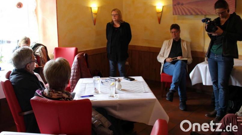 Jan Haverkamp beim Treffen der Grünen und der Bürgerinitiative „Stoppt Temelin“ in Marktredwitz. Bild: fphs