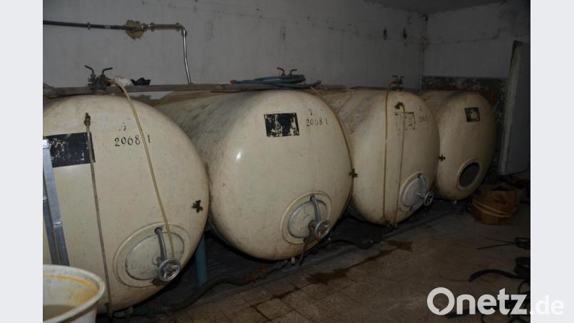Die Biertanks haben längst ausgedient in der ehemaligen Brauerei "Binnerlenz". Bild: dob