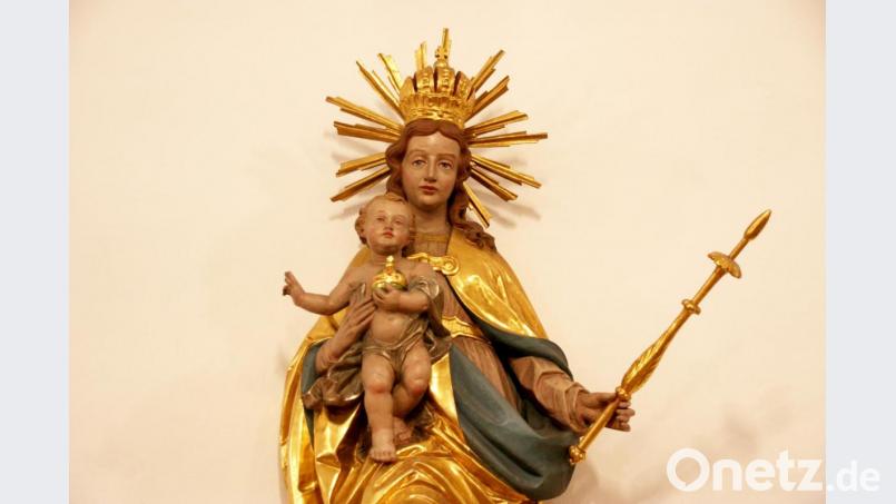 Die Mariendarstellungen in der Kirche zur Hl. Dreifaltigkeit in Freihung sind Thema des Kirchenführerworkshops Bild:  Susanne Götte
