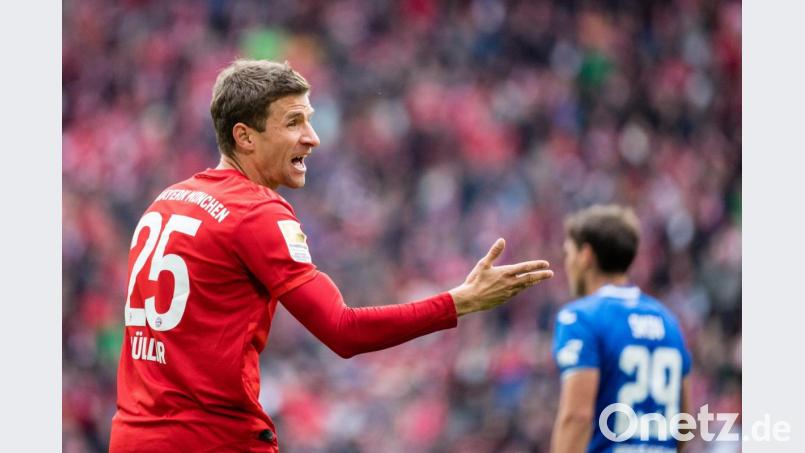 Thomas Müller vom FC Bayern München im Spiel gegen den TSG Hoffenheim am 05.10.2019. Foto: Matthias Balk/dpa Bild: Matthias Balk
