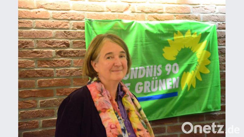 Die Oberbürgermeisterkandidat von Bündnis 90/Die Grünen: Sonja Schuhmacher. Bild: Kunz