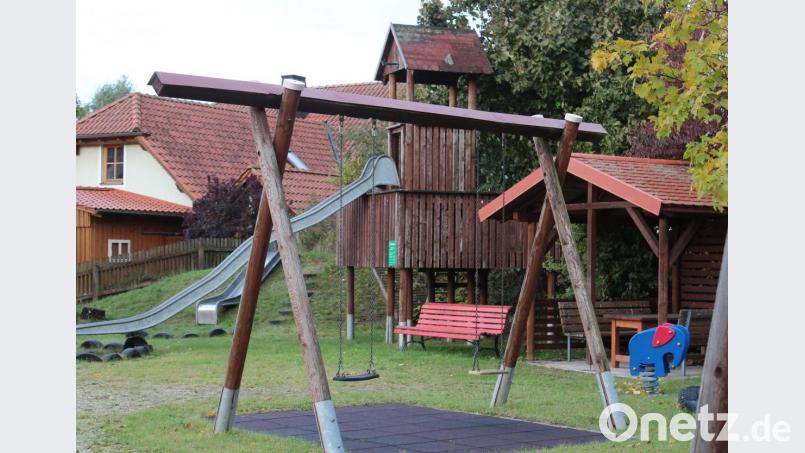 Der Spielplatz &quot;Am Gaisberg&quot; soll mit neuen Spielgeräten ausgestattet werden. Bild: Susanne Forster