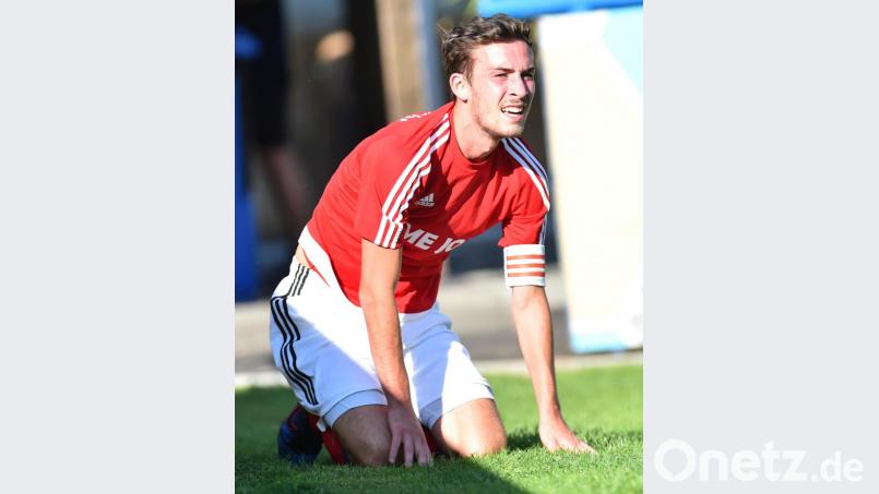 Andreas Koppmann, Spielführer des SV Etzenricht, sah wegen einer Unmutsäußerung die Rote Karte. Bild: af