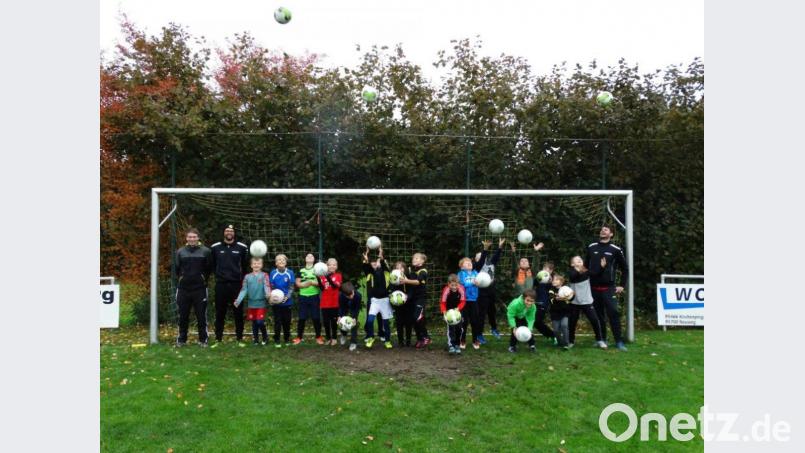 Bei drei den Ball hochwerfen, klappte ganz gut. Bild: twg