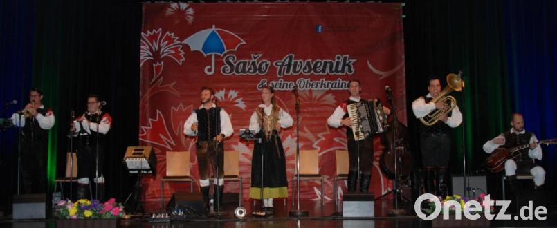 "Saso und seine Oberkrainer" absolvieren rund 200 Auftritte im Jahr. Bild: Portner