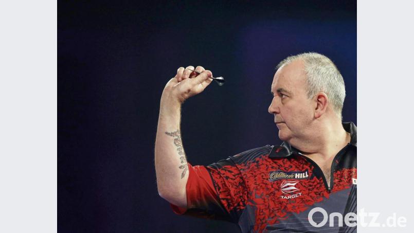 Phil Taylor kommt nach Weiden. Bild: dpa