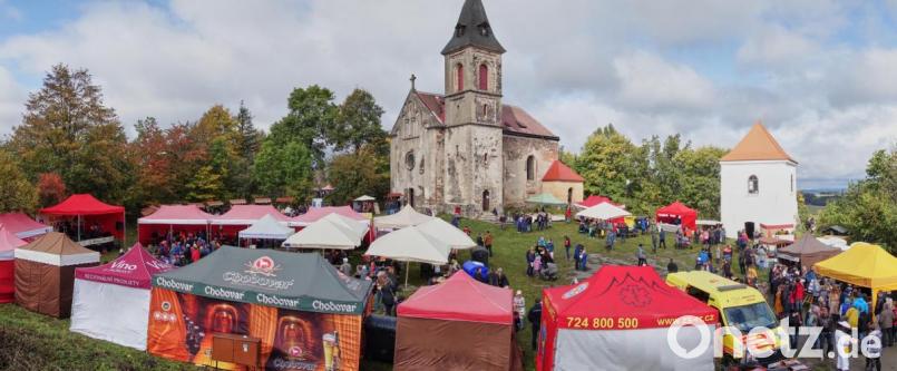 Jedes Jahr wird auf dem tschechischen Schwanberg das Apfelfest gefeiert. Bild: njn