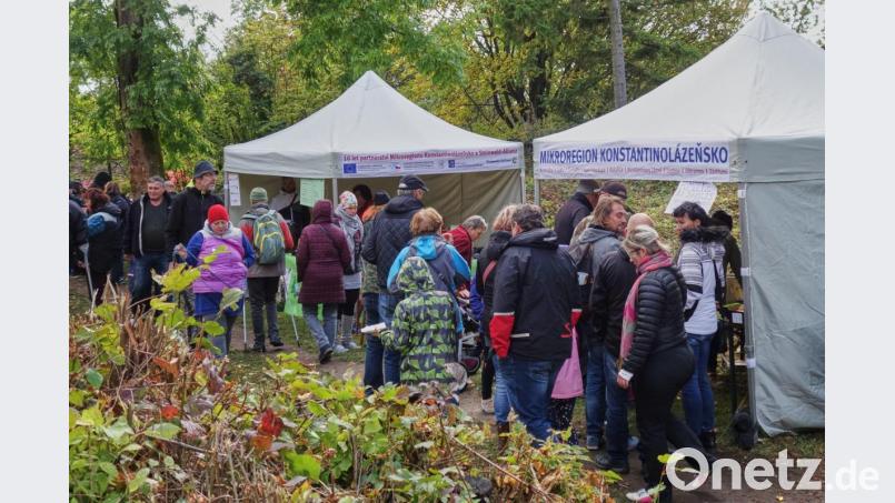 Jedes Jahr wird auf dem tschechischen Schwanberg das Apfelfest gefeiert. Bild: njn